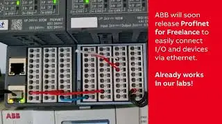 𝗧𝗘𝗔𝗦𝗘𝗥: Profinet with Freelance controller AC 900F