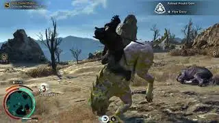 Slick Maneuver around that Dire Caragor