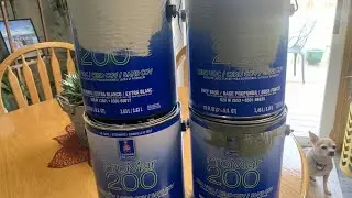 Сделай сам: ДО и ПОСЛЕ покраски интерьерной краской Sherwin Williams ProMar 200 #сделайсам #каксд...