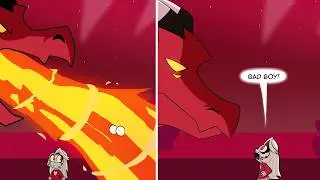 Charlie wants to keep SATAN as a PET?! 👹🐕 Hazbin Hotel / Helluva Boss &bull; COMIC DUB
