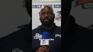 🎥 Derron Thomas - Largo Lions Head Coach