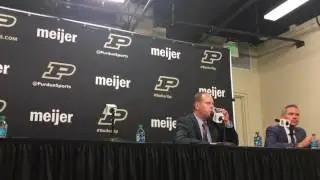 Greg Gard on Wisconsin's loss to Purdue