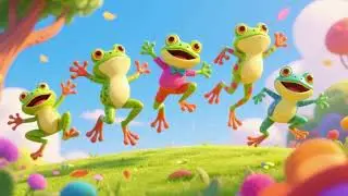 Trot Trot Trot Frogs 2 🐸 | More Fun Kids Song & Animal Dance