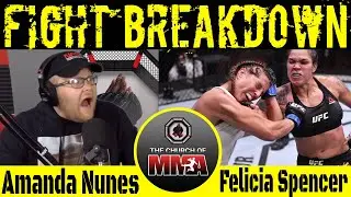 UFC 250 Amanda Nunes vs Felicia Spencer Breakdown