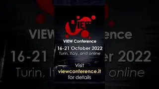 VIEW Conference 2022 - Steve May