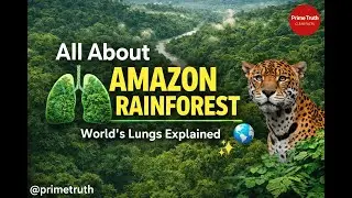 All About Amazon Rainforest 🌳 | World&rsquo;s Lungs Explained#indiangeography  #amazingfacts