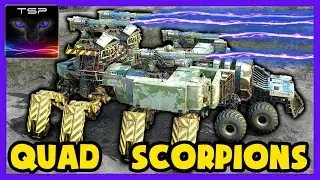 Crossout #339 ► Massive 2 Player Quad Scorpion Leviathan FUSION BUILD