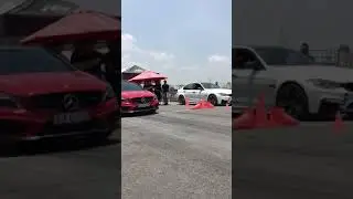BMW M3 vs Mercedes-Benz CLA45 AMG - DRAG RACE!