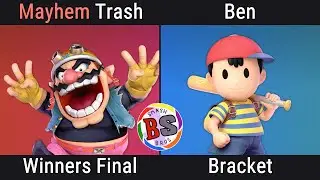 Brighton Stock @ 1UP Cafe XXV Winners Final | Ben (Ness) vs Trash (Wario)