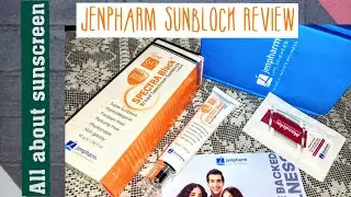 Jenpharm sunblock review||which sunscreen is good #jenpharmproduct #sunscreen #reviewish19