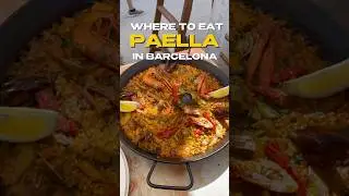 Where to find the best paella in Barcelona? Here&rsquo;s my top 3! 😋🥘