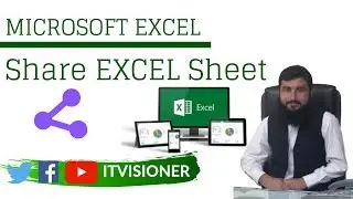 How to Share My Excel file Online | Share ExcelWork online  #youtubeShorts