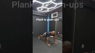 💥#Plank to #Push-Ups = #Core + Upper Body Burn 💪