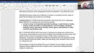 Mask bylaw: 