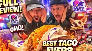 TACO BELL REVIEW &mdash; IS IT ACTUALLY GOOD? 🚨 ( COPS CALLED ) 🚨