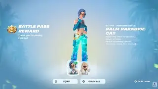 Fortnite LIVE!🔴Palm Paradise Cat🐱