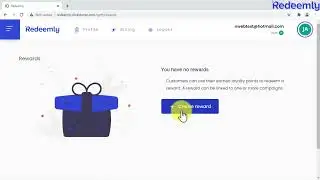 Redeemly Demo: Website creation for cardless loyalty program: Demo