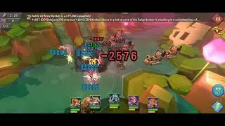 Lords Mobile Normal hero stage 6-6 f2p full auto mode easiest lineup #lordsmobile #gaming #viral 