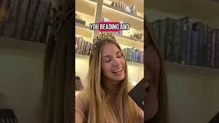 Awkward moment on the train when they asked what I was reading 🙈 #bookhumor #booktok #bookish