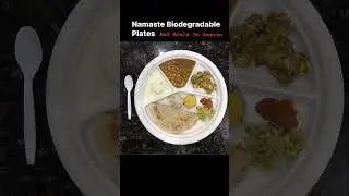 Namaste biodegradable plates and bowls