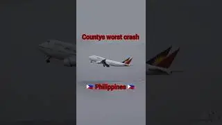 Philippines worst plane crash 🇵🇭