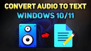 How to Convert Audio or Video to Text for FREE with AI! (Windows 10/11 Tutorial)