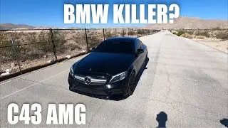 2019 Mercedes C43 AMG Stock 0-60 & 1/4 mi Test! | + Racing an M2!