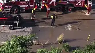Chaos In Texas Today! Masisive Storm, Flooding Destroys Homes, Cars in San Antonio