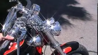 2009 FXDFSE, CVO DYNA, FAT BOB, HARLEY DAVIDSON, ELECTRIC ORANGE