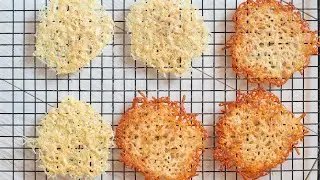 Easy Homemade Parmesan Crisps (Frico) Recipe - Make With Any Grated Cheese - EatSimpleFood.com