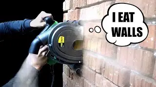 Electric WALL CHASER Machine with Dust Extractor for Cutting Concrete and Brick