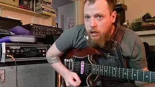 Traynor MonoBlock ii // MusicMan GS412 // Gibson SG w/ TTops