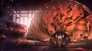 Lunar Revel 2014 (Tryndamere, Diana & Riven) League Of Legends Login Screen With Music