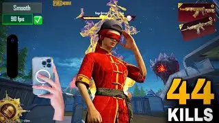 Finally 90fps Enable Hogaya 🤩 iPhone 15 Pro Pubg Gameplay 😱