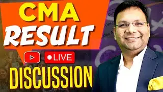CMA Result  Live Discussion | CMA June 2023 Results | Satish Jalan | SJC Institute