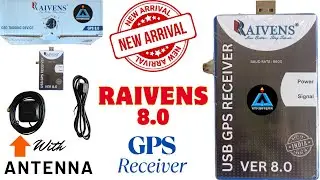 Raivens 8.0 GPS Receiver with Antenna for SBI and BOB CSPs