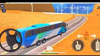 BUS GAME | POLICE BUS DRIVING SIMULATOR | CAR GAME | BEST GAMEPLAY ON 2024