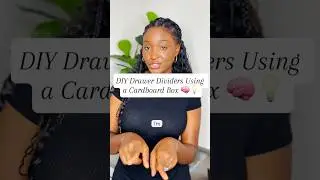 Easy drawer dividers #drawerorganizer #storage #drawerdivider #backtoschool #clothorganiser