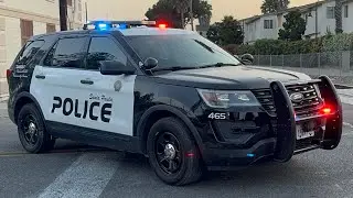 Santa Paula Police Department Unit Onscene a DUI Traffic Collision!