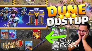 SWAG YOUR TROOPS! Dune Dustup Challenge! [Clash of Clans - Tagalog]