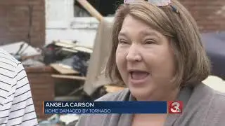 Former tree service employees accused of stealing from tornado victim