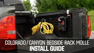 2015-2022 Chevy Colorado/GMC Canyon Bedside Rack MOLLE Panel Install Guide