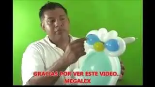 GLOBOFLEXIA  BUHO CON GLOBOS 160 Y # 9