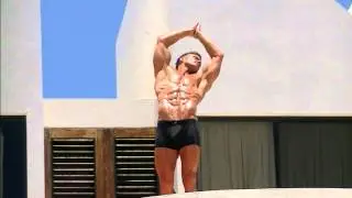 Physique Cover Model David Kimmerle Shooting In Anguilla