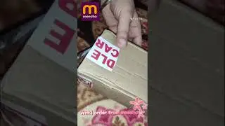 #meesho unboxing beautiful kundan earing nd hair  tools #viral #hair #tools # 