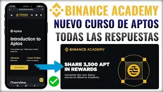 Binance Academy 3,500 APTOS (New Course The Scalable Layer 1) 