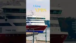 VIKING XPRS ПРИБЫВАЕТ В ТАЛЛИНСКИЙ ПОРТ КОРОТКО #шорты #тренд #короткоевидео #вирусноевидео #путе...