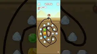 pull the gold#goldgames #gaming #puzzle #braintestsolution #gameplay