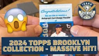 A MASSIVE Hit Out Of 2024 @Topps Brooklyn Collection! 💥😱 #baseballcards