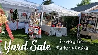 It's That Time Of Year! But It Won't Last Long - Yard Sale With Me!